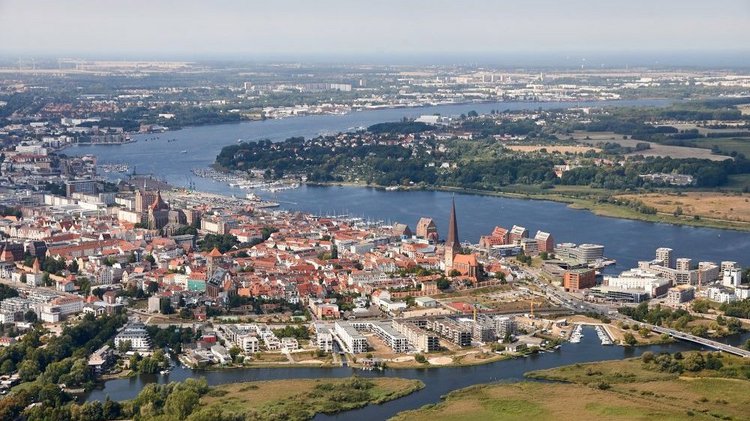 Luftbild Hansestadt Rostock