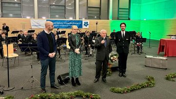 Benefiz-Konzert Zarrentin - Dank Bürgermeister Dräger, Bekanntgabe Reinerlös