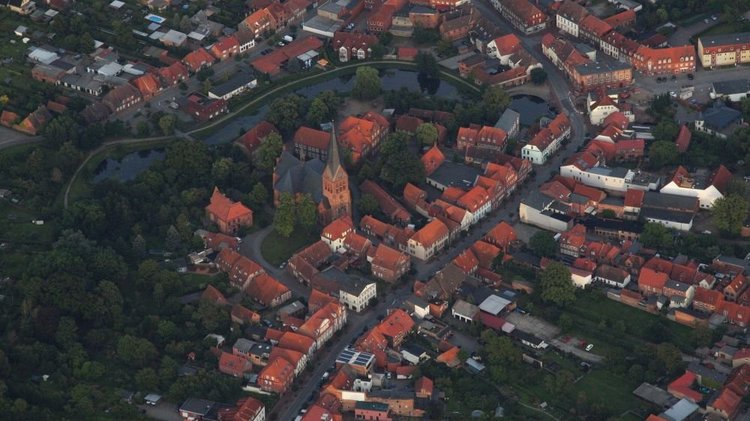 Luftbildaufnahme Hagenow