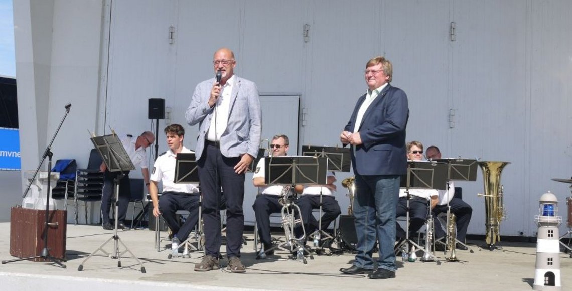 Begrüßung - Jürgen Kliewe, Bürgermeister Stadt Ueckermünde