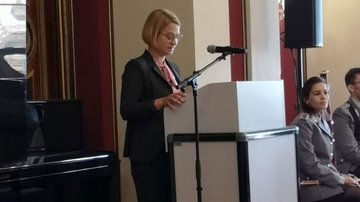 Birgit Hesse, Präsidentin Landtag M-V - Begrüßung Festakt