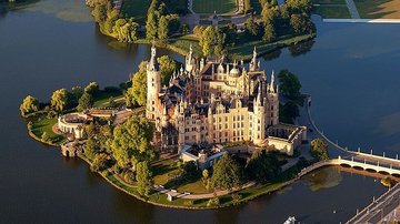 Luftbild - Schloss Schwerin