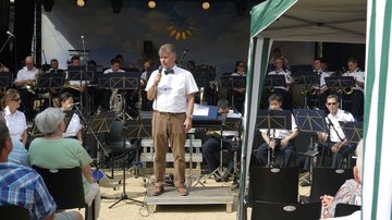 Begrüßung Benefiz-Konzert Plau am See - Karsten Richter, Landesgeschäftsführer
