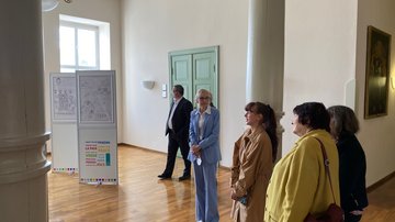 Mitgliederversammlung mit Ausstellung "1000 Kraniche" in Wismar